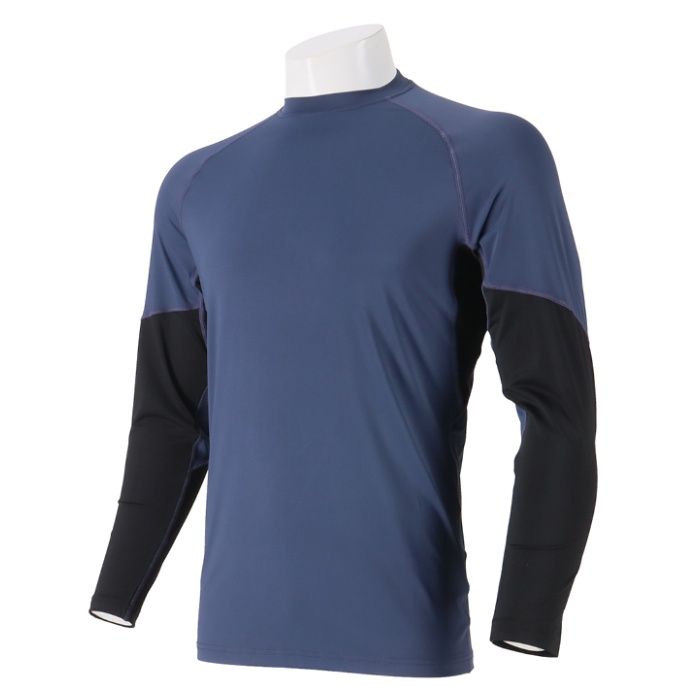 冷感消臭加工コンプレッション NAF228 Dブルー L