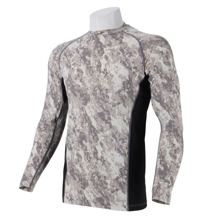 超冷感キシリトール総柄コンプレッション NAF231 グレー総柄 M