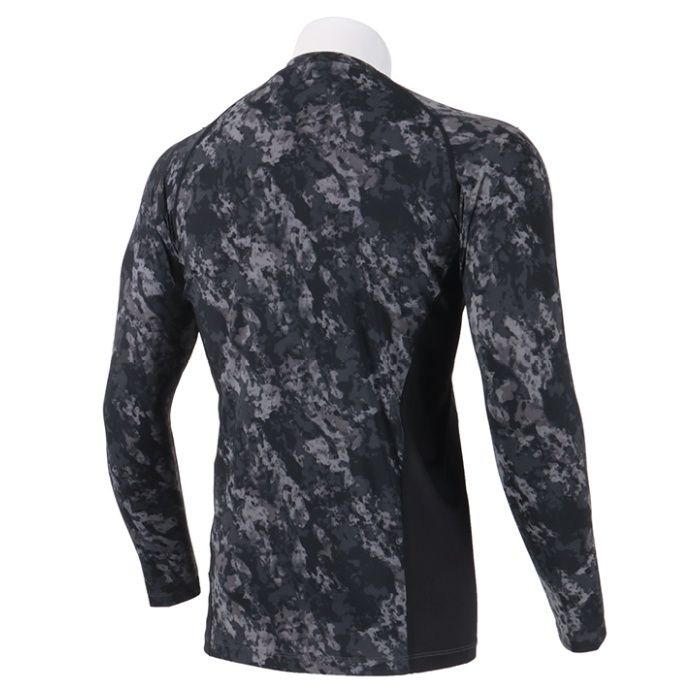 超冷感キシリトール総柄コンプレッション NAF231 チャコール総柄 LLの説明画像2