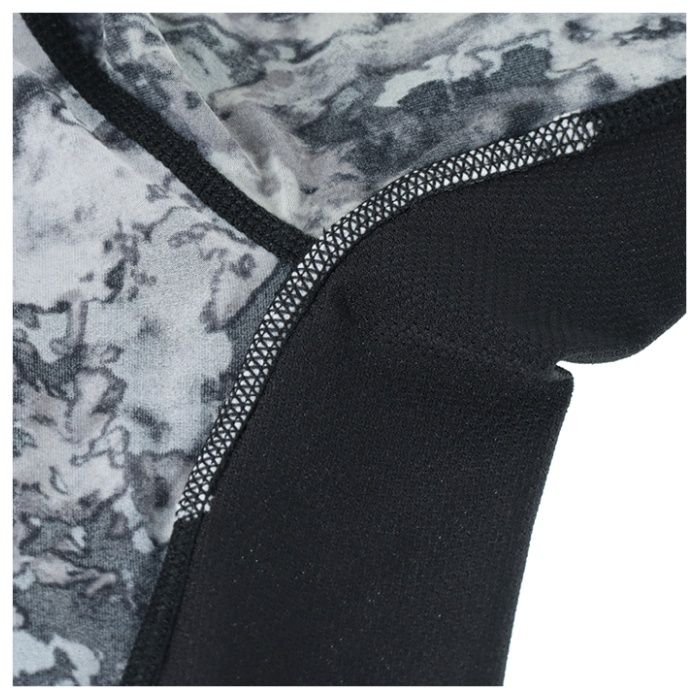 超冷感キシリトール総柄コンプレッション NAF231 カーキ総柄 Lの説明画像3