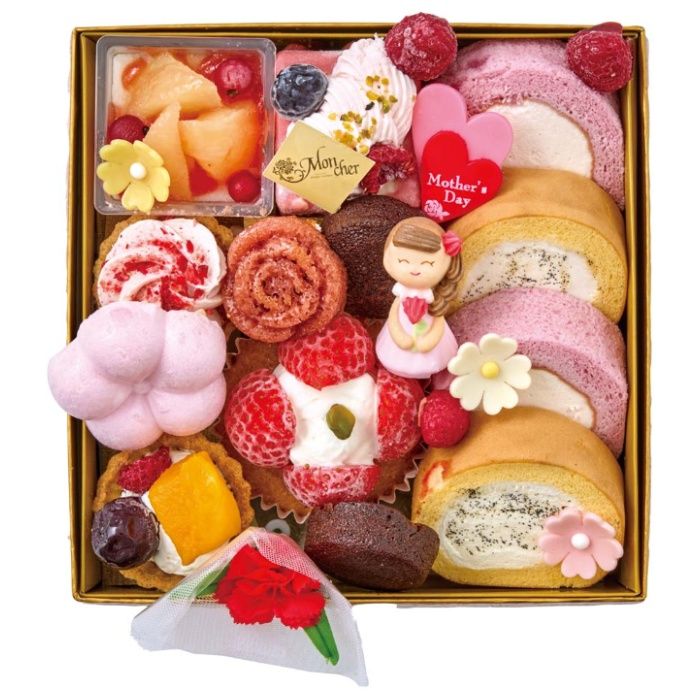 【C24-1】【母の日】「パティスリー モンシェール」スイーツ玉手箱(母の日)-承り締切:2026年4月30日の説明画像2