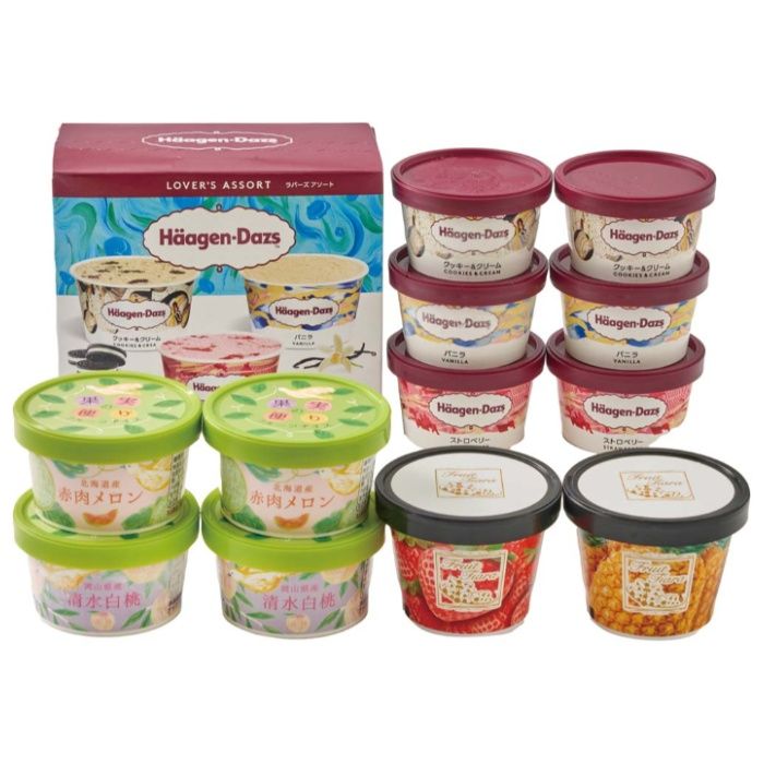 【HES-DS2】【父の日】「ハーゲンダッツ」&アイスアソートギフト-承り締切:2026年6月11日の説明画像2