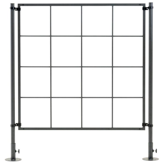 タカショー Gアルミフェンスグリッド900×900 HEX-FG909の説明画像2