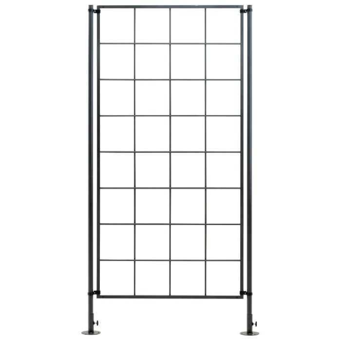 タカショー Gアルミフェンスグリッド900×1800 HEX-FG918の説明画像2