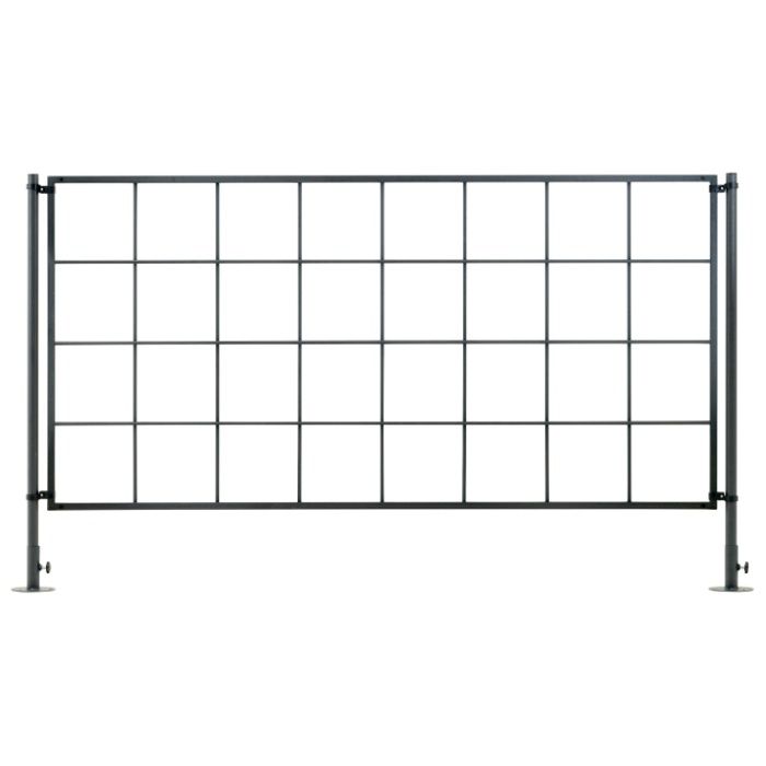 タカショー Gアルミフェンスグリッド900×1800 HEX-FG918の説明画像3