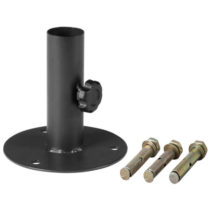 タカショー GアルミFポールコテイベースプレート HEX-K06