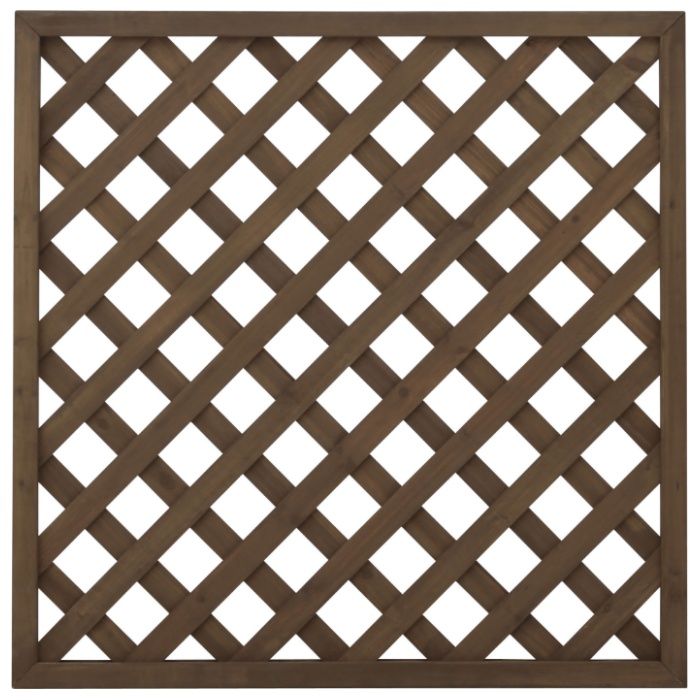 タカショー ラティス ブラウン 900×900 NFC-T0909BR