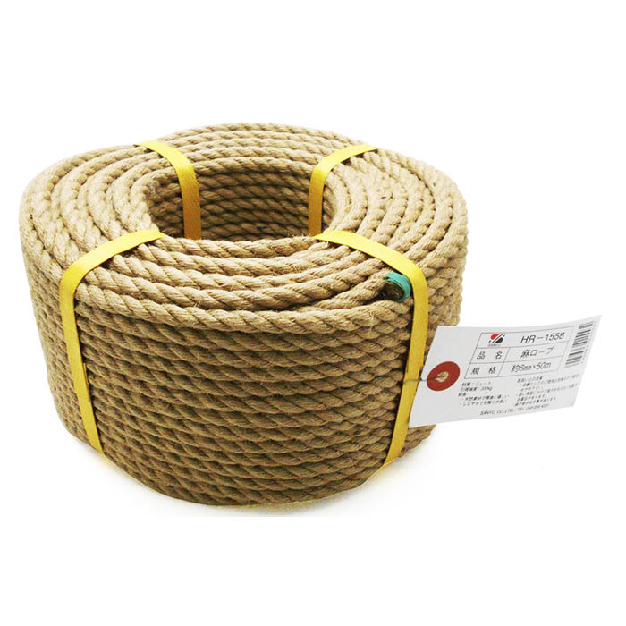 麻ロープ HR-1558 6Φ×50m