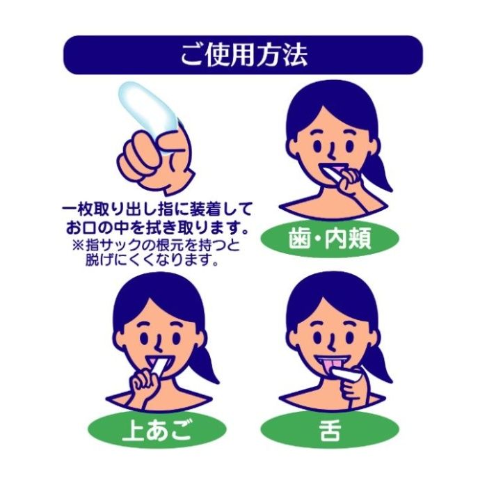 本田洋行 歯みがき指サック 8Pの説明画像5