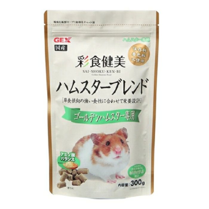 GEX 彩食健美ゴールデンハムスター専用 300g