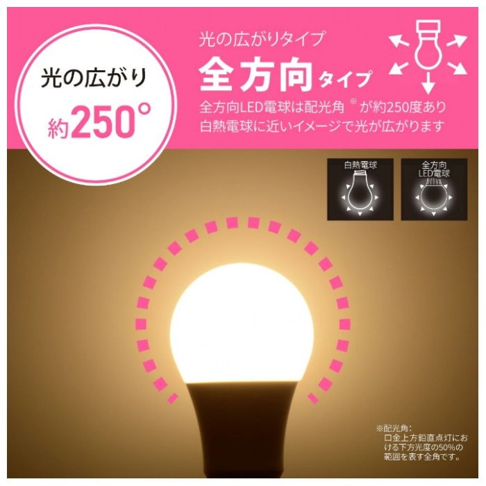 オーム電機 LED電球A E26 100形 電球色 LDA11L-G AG5Nの説明画像3