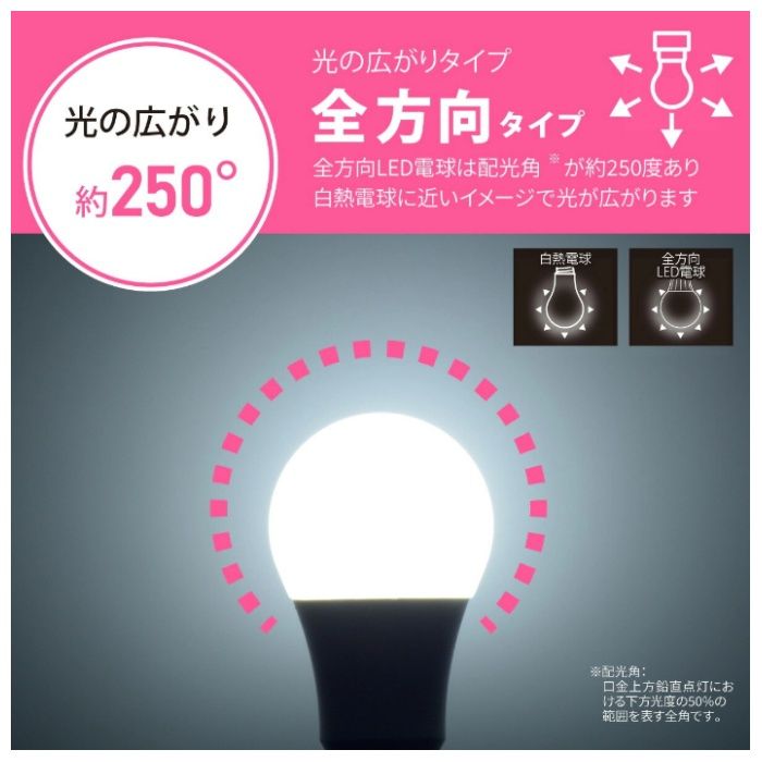 オーム電機 LED電球A E26 100形 昼光色 LDA11D-G AG5Nの説明画像3