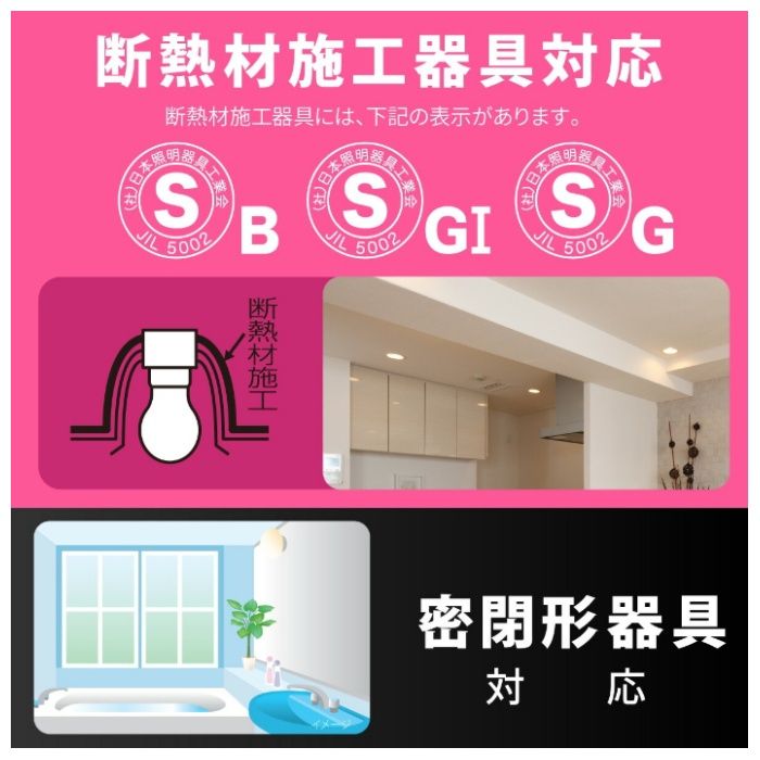 オーム電機 LED PS E17 40形 電球色 LDA4L-G-E17 IS5Nの説明画像3