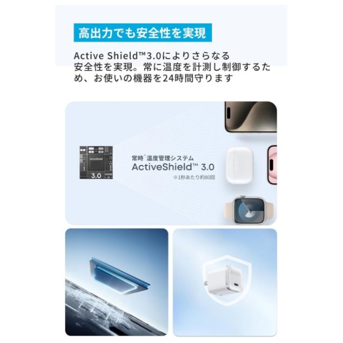 ANKER 充電器　Anker　NanoCharger45W B2692N21の説明画像5
