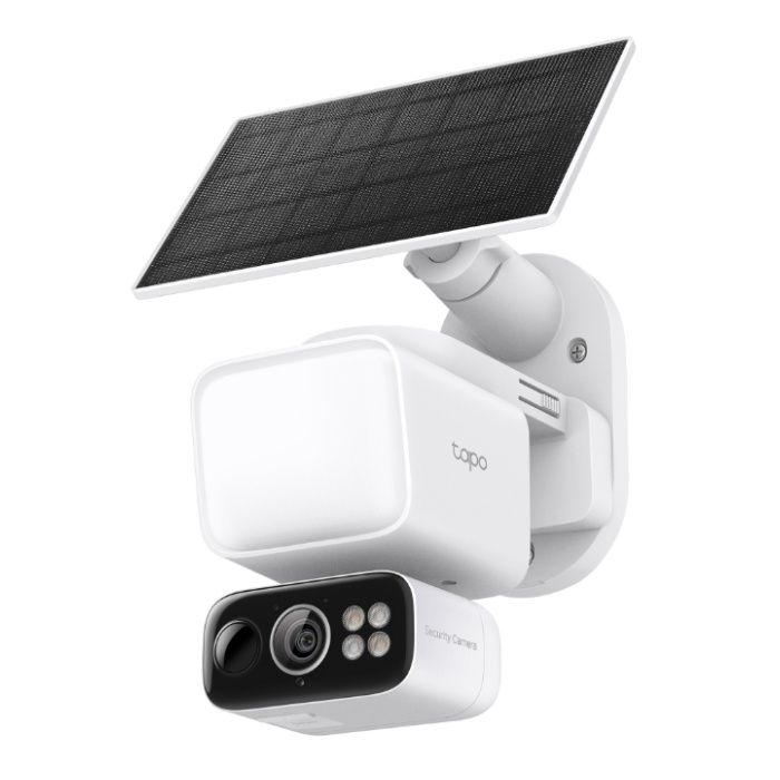 TP-Link ソーラー給電対応センサーライト付きパンチルトセキュリティカメラキット Tapo C615F KIT