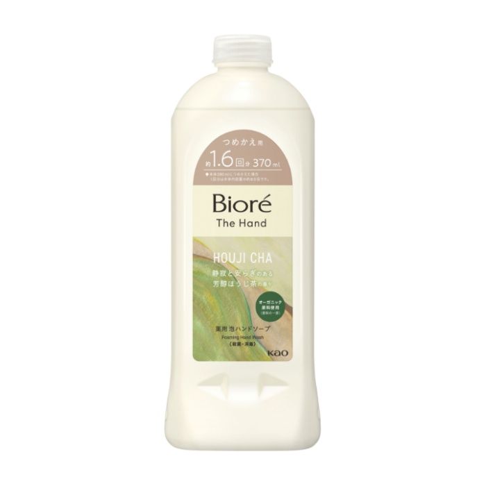 花王 ビオレザハンド　泡ハンドソープほうじ茶詰替 370ML