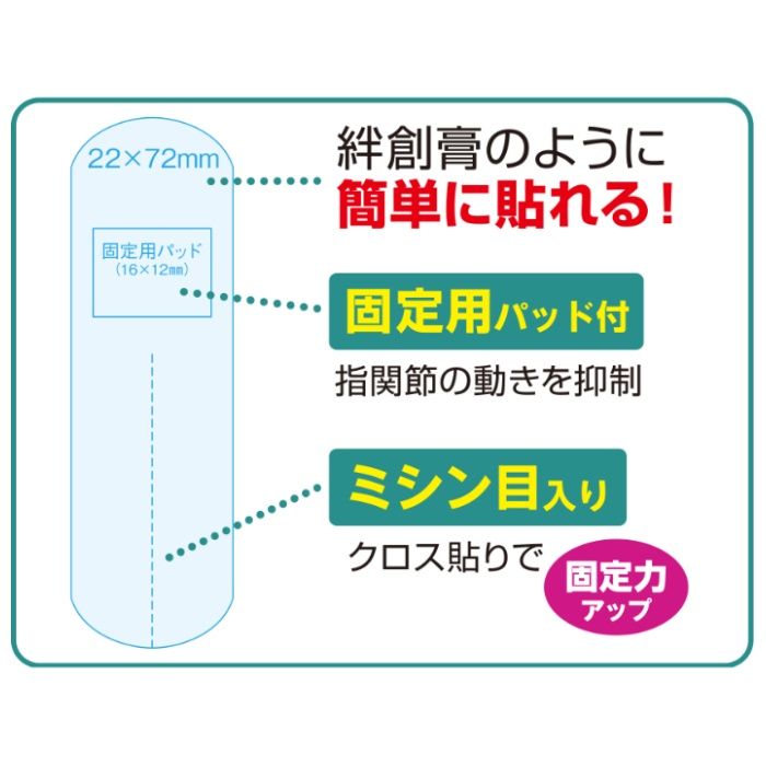 白十字 FCヘバサポートテープ 20枚の説明画像4