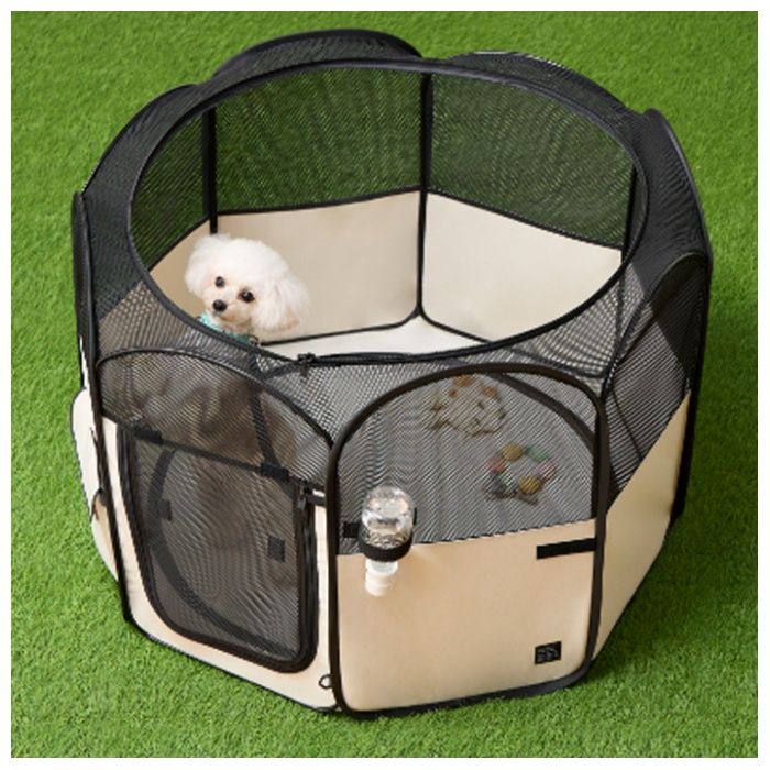 アイリスオーヤマ 折りたたみファブリックサークル　Mサイズ POTSー920Bの説明画像3