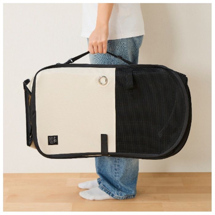 アイリスオーヤマ 折りたたみファブリックサークル　Mサイズ POTSー920Bの説明画像4