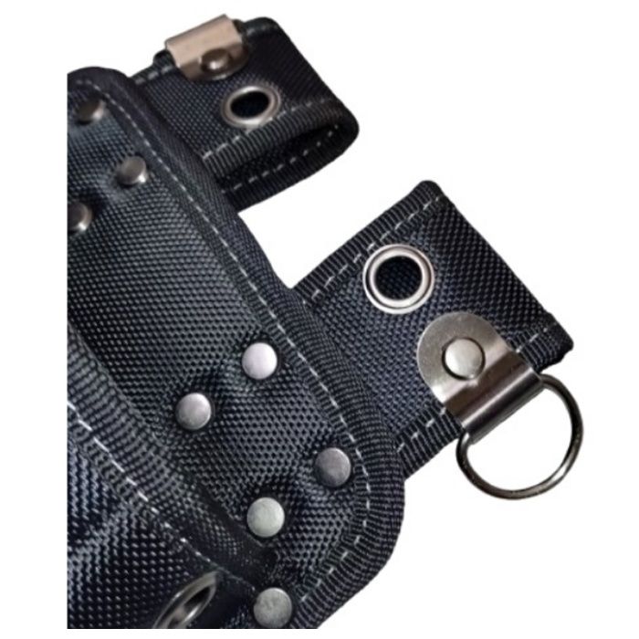 侍BLACK 電工腰袋2段 SRBX-N11の説明画像3