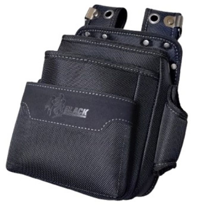 侍BLACK 電工腰袋3段 SRBX-N12