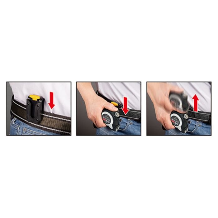 KOMELON セルフロッククローム　ベルトホルダー付 25-5.5mの説明画像3