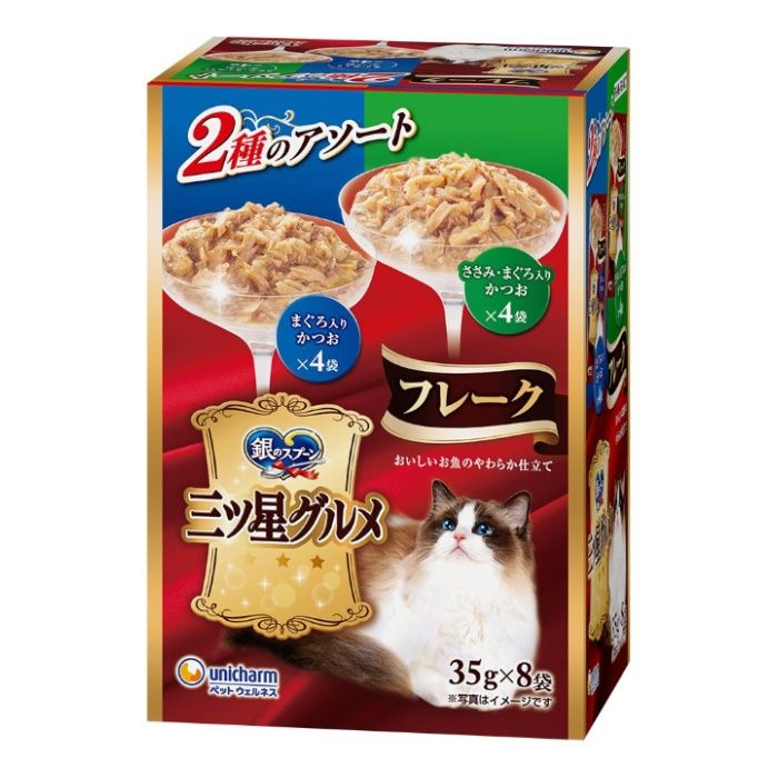 三ツ星PフレークMかつおささみMかつお 35g×8