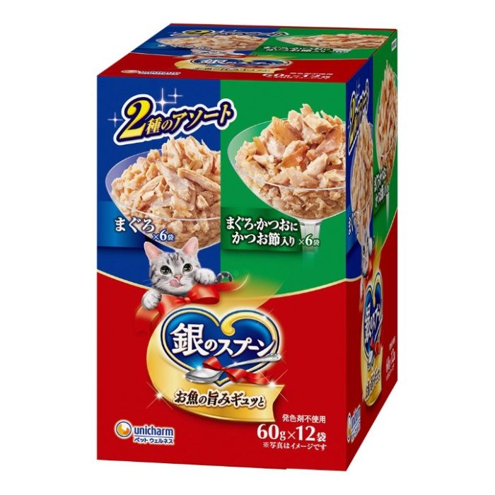 銀のスプーンPMまぐろかつおにかつお節 60g×12