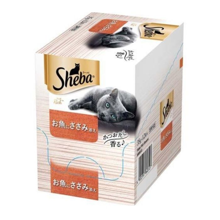 シーバリッチお魚にささみ添えボール 35g×12袋
