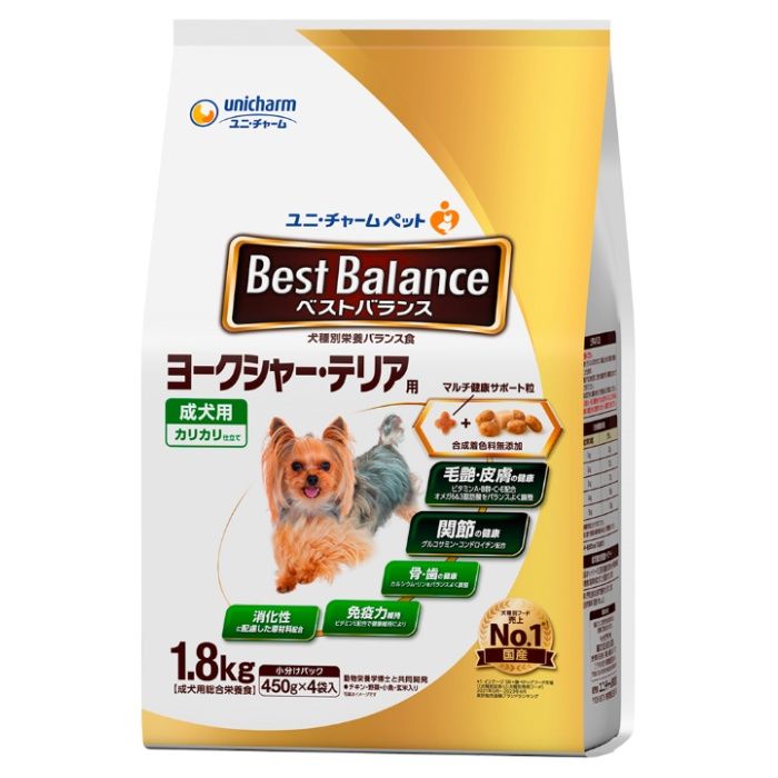 ベストバランスヨークシャー・テリア用 1.8kg