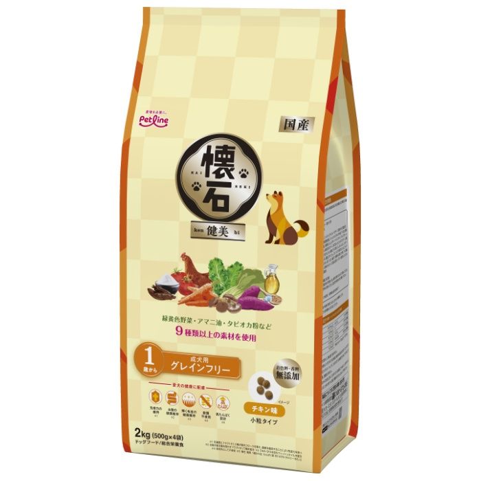 懐石健美　グレインフリ1歳 2kg