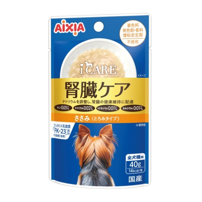 ICAREドッグ腎臓ケアささみとろみ 40g
