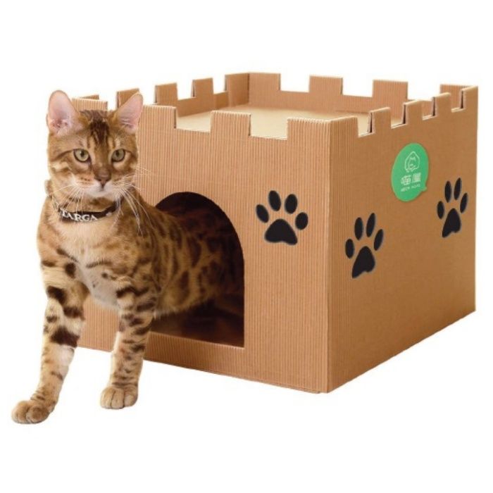 湯浅バイオ キャットハウス　キャッスル 39.5×52×34