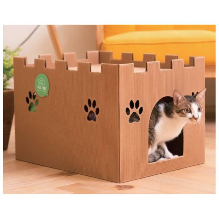 湯浅バイオ キャットハウス　キャッスル 39.5×52×34の説明画像3