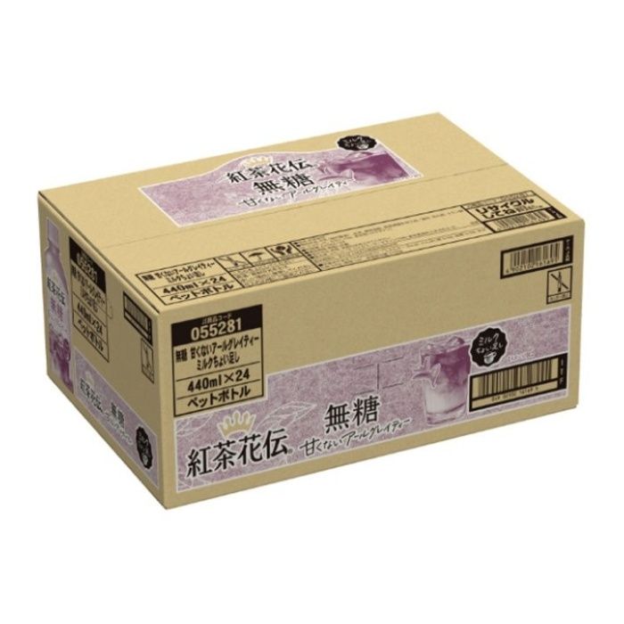 コカ・コーラ 紅茶花伝　無糖アールグレイティー　ミルクちょい足し 440ml×24