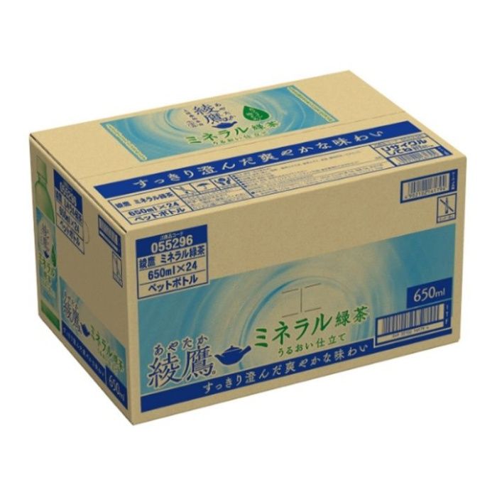 コカ・コーラ 綾鷹　ミネラル緑茶 650ml×24