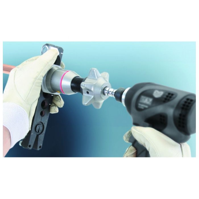 イチネンタスコ 電動インパクトドライバー対応フレアツール TA550CXの説明画像4