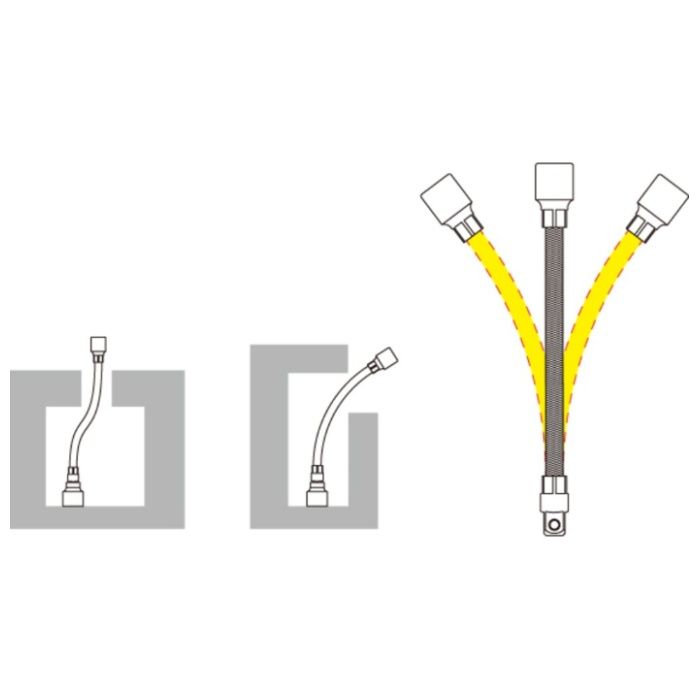 TONE　フレキシブルエクステンションバー200 EX34200HPの説明画像2