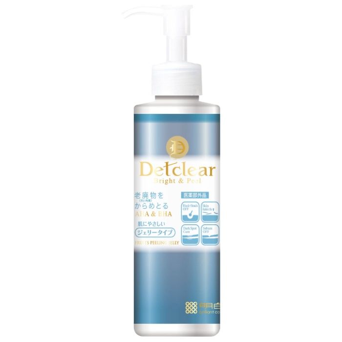 明色化粧品 DETクリア ブライト&ピール ピーリングジェリー 無香料 180ml