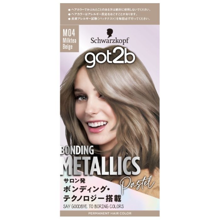 got2b ボンディング・メタリックス ヘアカラー M04 ミルクティーベージュ