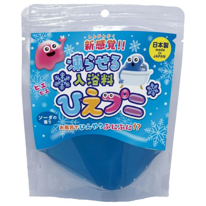  凍らせる入浴料 ひえプニ ソーダの香り 120g