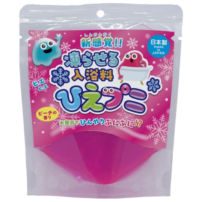  凍らせる入浴料 ひえプニ ピーチの香り 120g