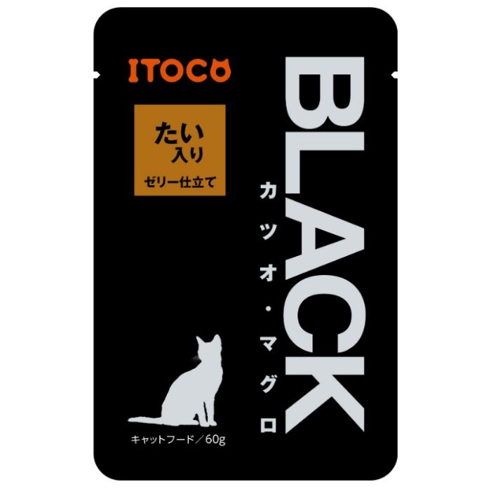 イトウ 猫の時間 BLACK カツオマグロ たい入り 60g