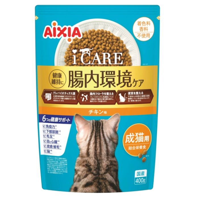 i　CARE　キャットドライ　チキン味 400g