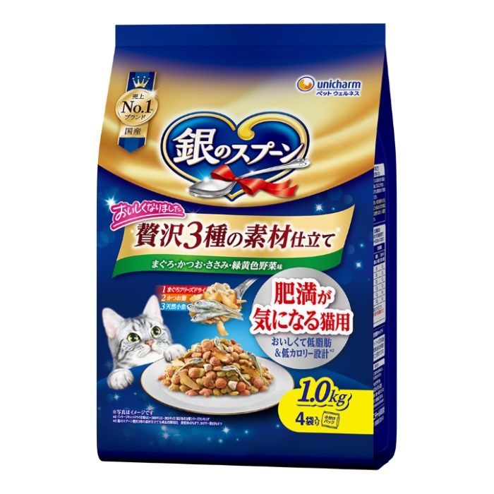 銀スプ贅沢バラエティ肥満が気になる猫用 1.0kg