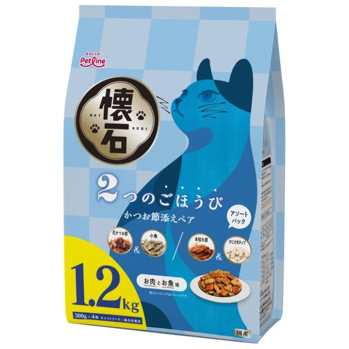 懐石2つのごほうびかつお節添えペア 1.2kg