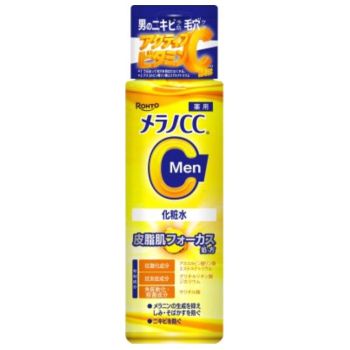 ロート製薬 メラノCC Men 薬用しみ対策美白化粧水 170ml