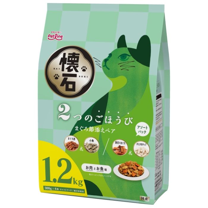 懐石2つのごほうびまぐろ節添えペア 1.2kg