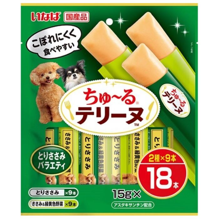 ちゅーるテリーヌ とりささみバラエティ 15g×18