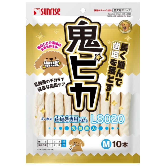 歯磨きガム L8020鬼ピカMサイズ 10本